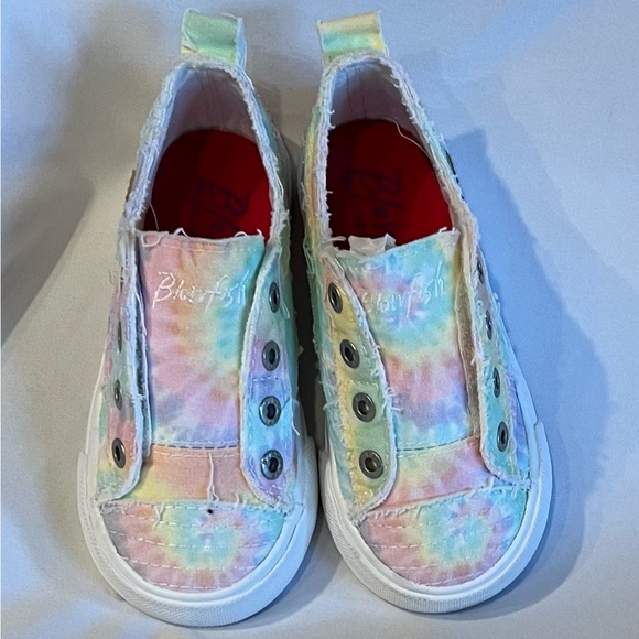 NWT Blowfish Malibu Play-T Sorbet Pastel Tie Dye Size 8M - Picture 2 of 4